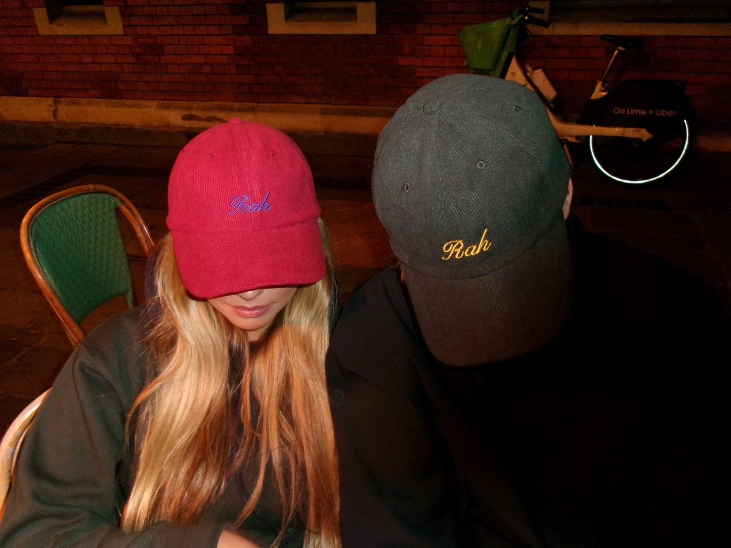 Green Rah Corduroy Cap